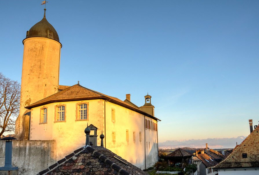 Chateau Aubonne, Aubonne, Switzerland, Switzerland